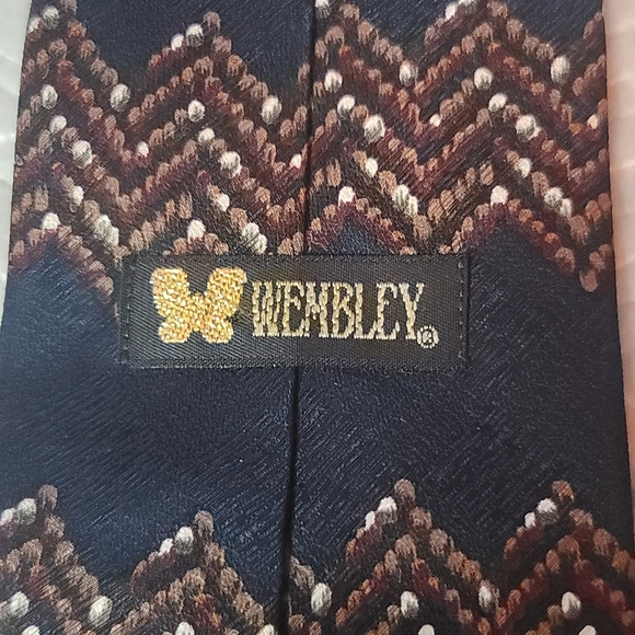 Vintage Mens Wembley Goose Tie - Picture 4 of 7